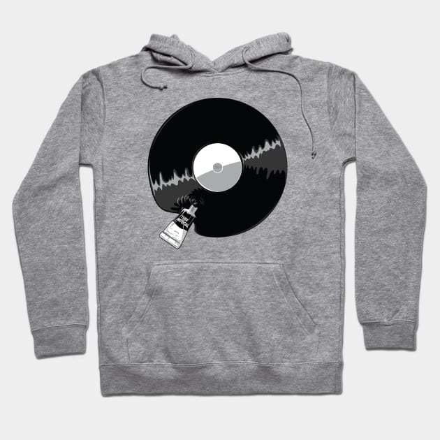 Music tube Hoodie by zilone